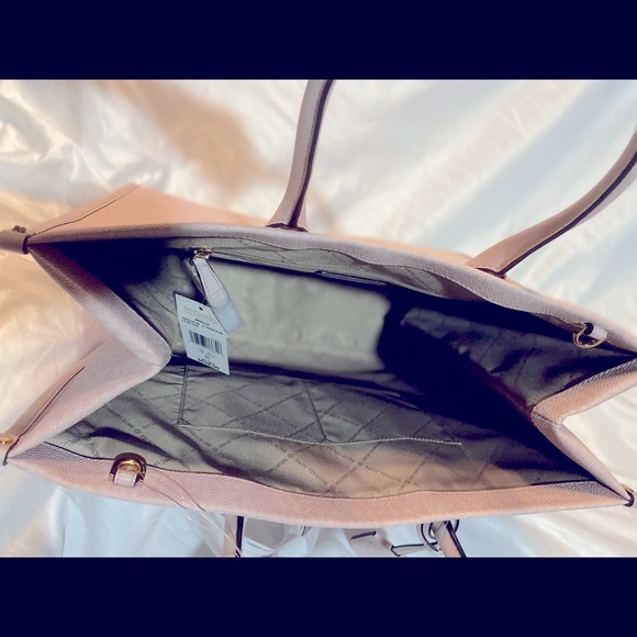 Micheal Kors Mirella Powder Blush Tote - Picture 10 of 15